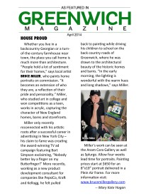 Greenwich mag article